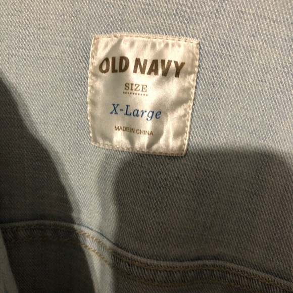 Blue Jean Jacket, wear sleeves rolled up or down for the look you want! - Picture 2 of 4